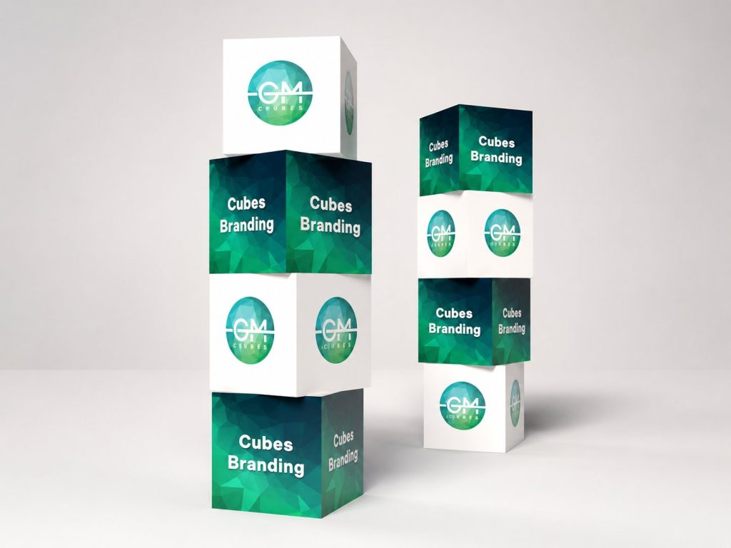 Branded Cubes 4 Units