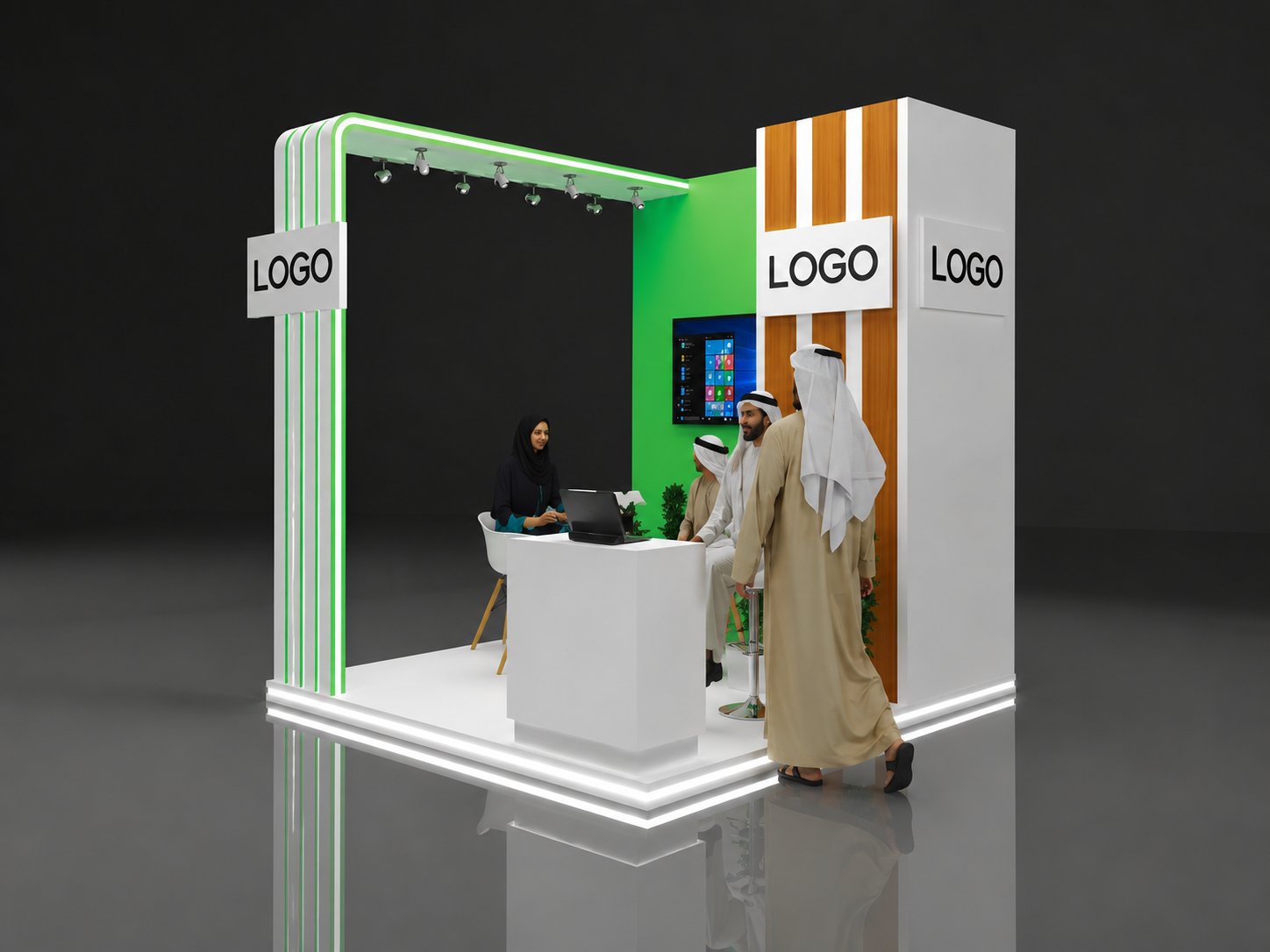 Option 1 - Stand Size 9 sqm