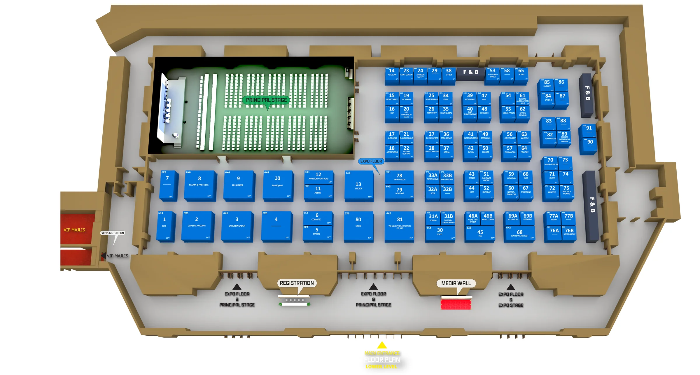 Athlete 360 floor plan